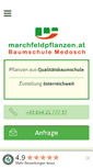 Mobile Screenshot of marchfeldpflanzen.at